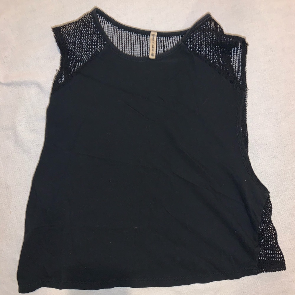 Black mesh tank